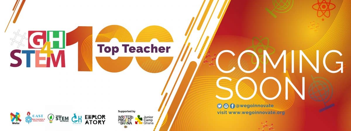 WeGo Innovate + GH4STEM 100 Top Teacher